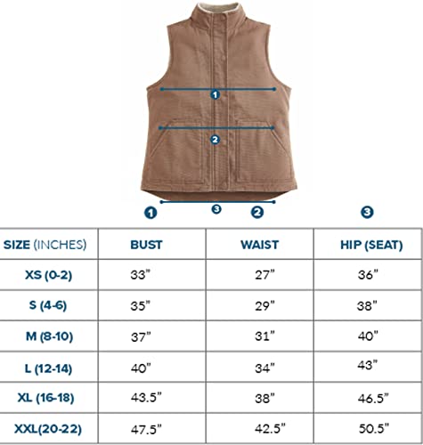 Venado Concealed Carry Utility Vest – Heavy-Duty Cotton Vest For Women (Brown, X-Large) #TOP5