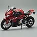 wljions Modèle de Moto Jouet 1/12 Modèle de Moto Diecast Modèle avec Son et lumière for Cadeaux for Enfants Collection for Adultes for B-M-W S1000RR (Couleur: Rouge) Rouge (Color : Red)
