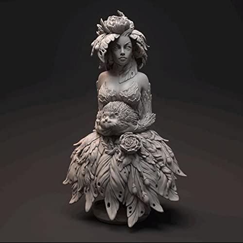 Figura Busto Mujer Antigua Resina 1:10 Kit Modelo miniatura 2