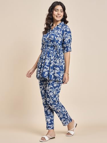 Image of Truvon Fashions Women's Co-Ords Set, Kurta and Pant Set