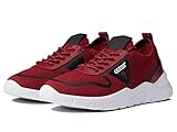Guess Men's BRON Sneaker, Red, 12