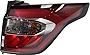Evan-Fischer Tail Light Assembly Compatible with 2017-2018 Ford Escape Red & Clear Lens Chrome Interior Passenger Side Outer