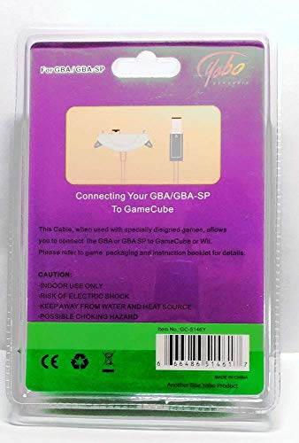 Yobo Gba Sp To Gc Link Cable For Nintendo Gameboy Advance Sp / Gamecube / Wii #TOP1