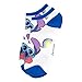 Berkshire Fashions Lilo and Stitch Rainbows and Flowers Women's Ankle Socks 6-Pair Pack