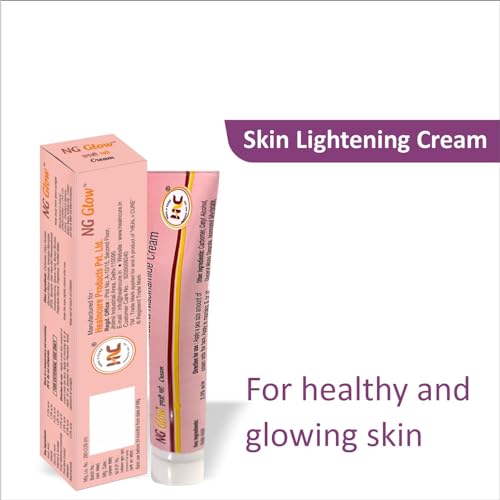 HealNCure NG Glow Cream - Enriched With Kojic Acid &Glycolic Acid | Anti-melasma cream, Pigmentation removal cream, Helps to remove Acne Scar, Dark/Age Spots, Uneven Skin Shade-20gm(Pack of 2)