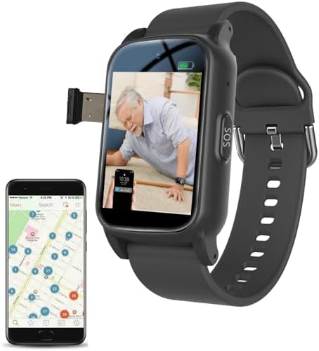 Pulseras GPS para Mayores, Reloj Localizador Personas Mayores, Re...