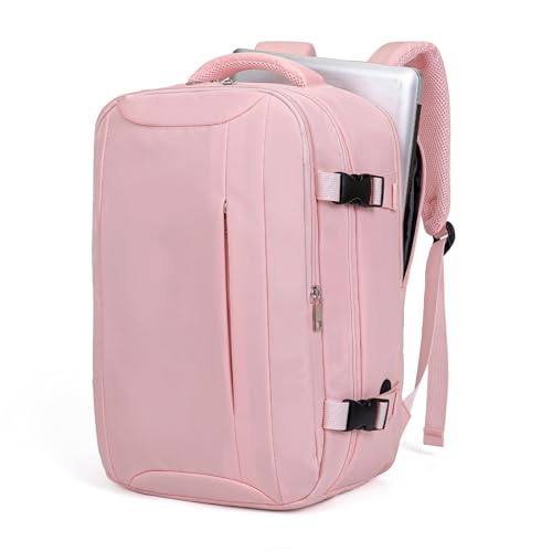 VMIKIV Bagaglio a Mano 40x20x25 per Ryanair Zaino da Viaggio Aereo Piccolo Borsa da Cabina per Voli Zaino Donna Uomo,14 Pollici Zaini Porta PC per Scuola Trekking Lavoro,Borsa Antifurto