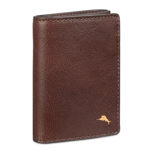 Image of Tommy Bahama Mens Leather Trifold Wallet