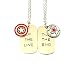 Superheroes Brand Captain America and Winter Soldier Marvel Comics 2PK BF Necklace Pendant w/Gift Box Movies Cartoons Superhero by
