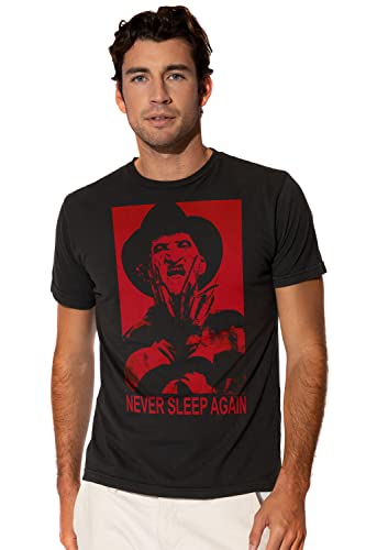 Nightmare on Elm Street Never Sleep Again Shirts for Men, Short Sleeve T Shirt, Officially Licensed