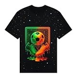 Soccer Drip Shirt for Kids Boys Girls Youth, Neon Drip Streetwear Soccer Shirt for Practice School Game Day
