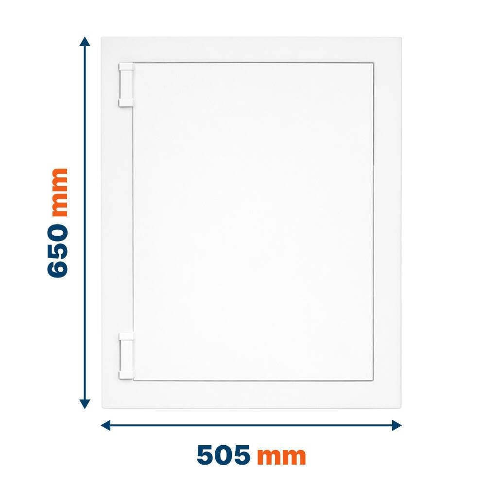 Cuadro Eléctrico 80 Módulos De Empotrar - empotradas. Filas - Envolvente Para Protecciones - Instalación Segura - Medidas 505 x 650 x 110 Mm