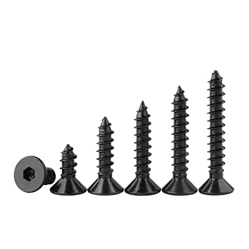 Tornillos autorroscantes cabeza plana M6x40 pack 20 miniatura 3