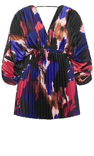 City Chic Women's Plus Size Chloe Geometric Print Mini Dress4