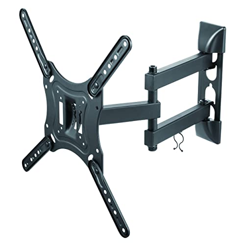 Proht Articulating Tv Wall Mount Tv Stand(05416) Full Motion For Most 23”- 55” 3D Led, Lcd Tvs And Screens, +15°~ -15°Tilt; +90°~ -90° Swivel, Vesa Up To 400X400,Max Load 66Lbs #TOP5