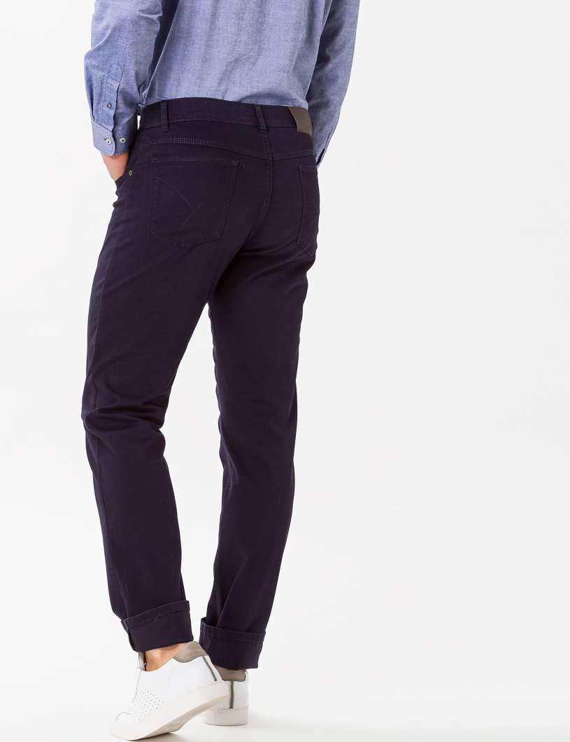 Brax Herren Style Cooper Fancy All Season Five Pocket Hose Perma Blue 34W / – Bild 4