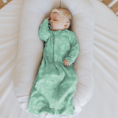 Babysoy Baby & Toddler Long Sleeve Pattern Sleep Sack Wearable Blanket2