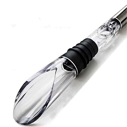 Bastão Resfriador de Vinho c/Bico Aerador Inox Casa Bar