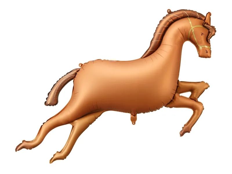 Giant Horse Foil Balloon, 125 x 100 cm, Air or Helium Inflatable