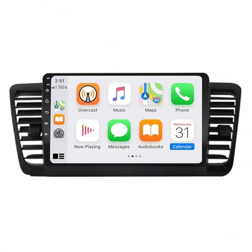 Radio coche 2 DIN para Subaru Outback 2004-2009 con pantalla táctil Incell y Bluetooth integrado