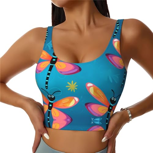 Chaleco deportivo mujer fitness entrenamiento yoga negro estampado S 1