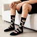 GOLIN Funny LGBTQ Gifts for Gay Lesbian, I Can't Even Think Straight Rainbow Pride Socks for Women Men