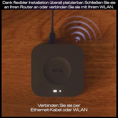 Philips Hue Bridge Pro, Smarter Hub für Beleuchtung, Kabellos, Unterstützt 150+ Lampen und 50+ Zubehörteile, kompatibel mit Apple Home, Amazon Alexa, Google Assistant und Samsung SmartThings