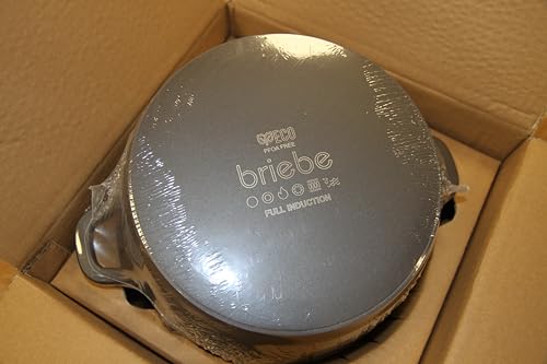 briebe Black Titanium Cookware Set of 6 Non-Stick Titanium Cookware Set of 3 Cast Aluminium Pots Without PFOA, Set of Pots and Lids Glass, Removable Silicone Handles, Ceramic Hob, Gas, Oven - Image 14