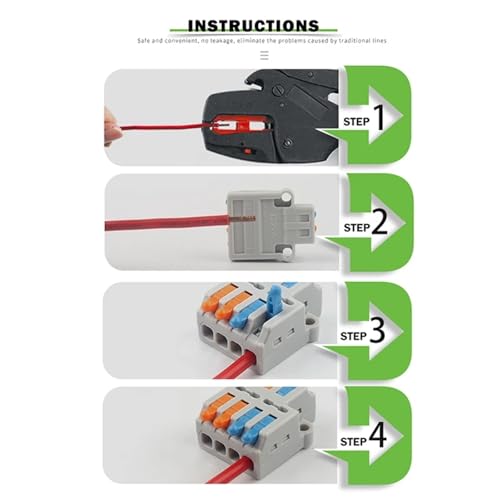 Bloque de terminales eléctricos con palanca SPL para empalmes de cables sin herramientas 7
