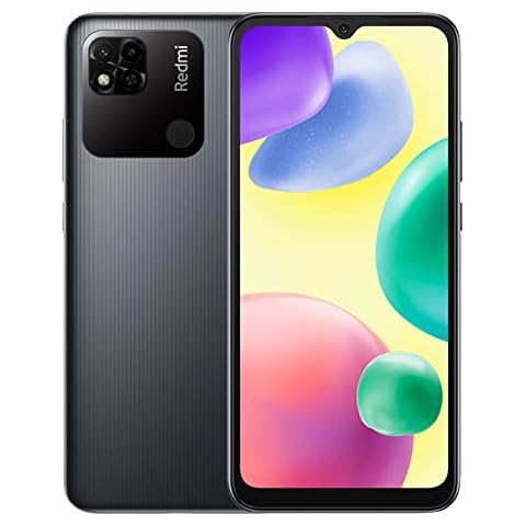 Xiaomi Redmi 10A Smartphone, Pantalla 6.53", 4+128 GB, Gris Grafito Cover