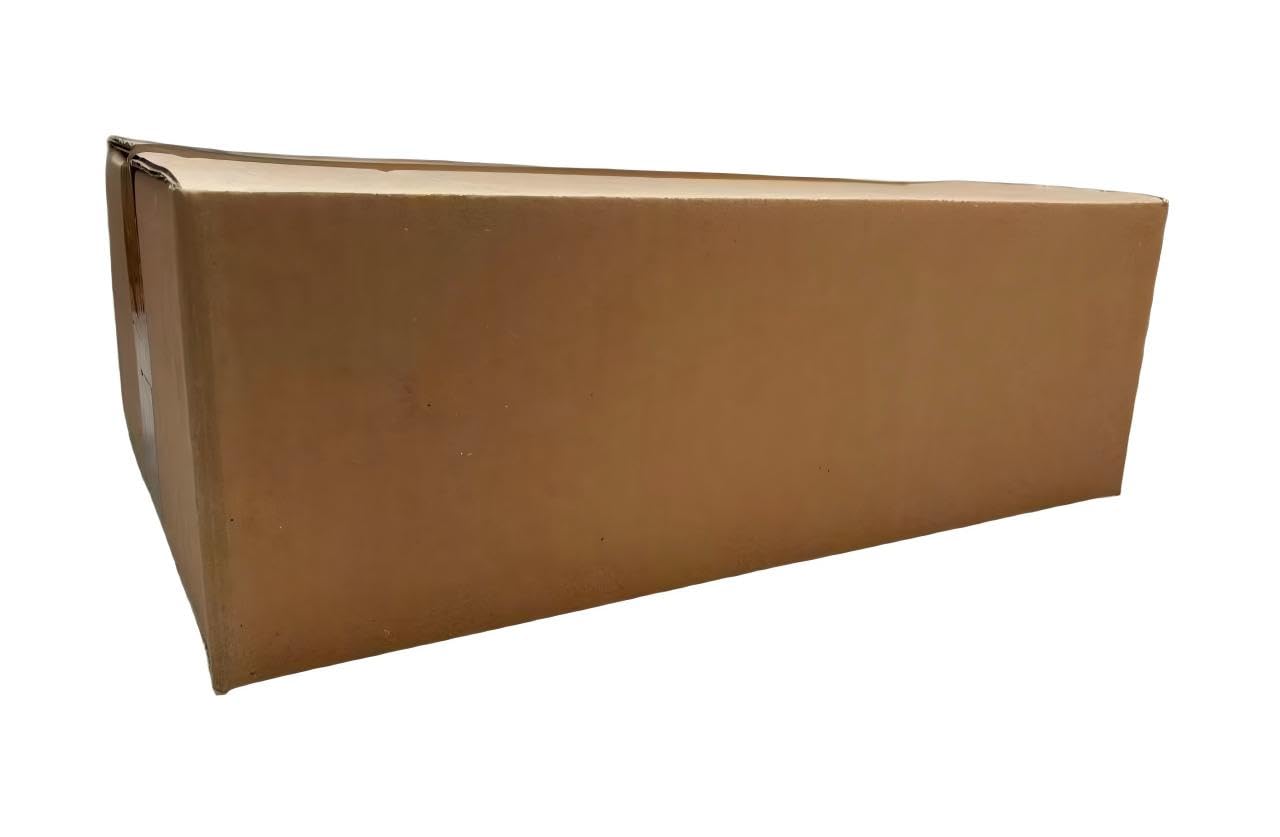 Sanapack c-012 - Cajas de cartón de onda individual, 35 x 25 x 12 cm, juego de 100 unidades, cajas de cartón para mudanzas y envíos (100 unidades, 35 x 25 x 12 cm)