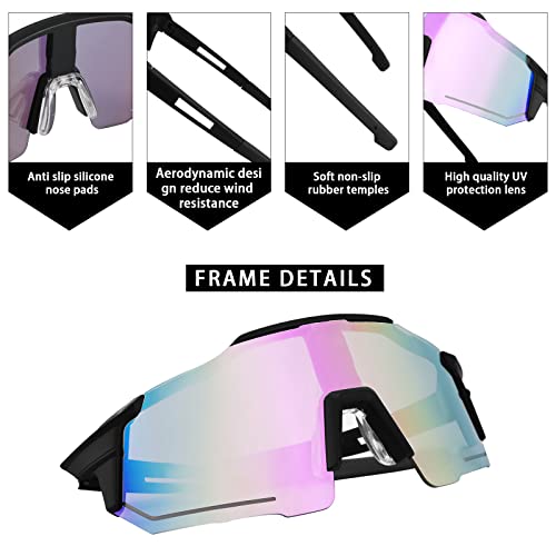 Feisedy Sports Sunglasses Driving Shades For Men Women Cycling Running Driving Fishing Glasses B4071 #TOP4