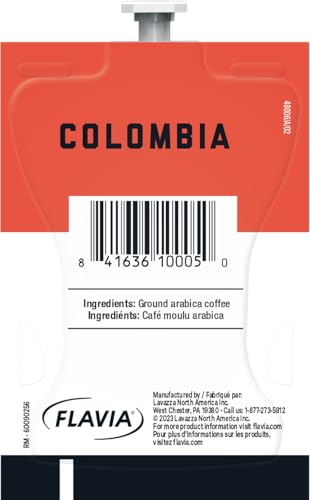 FLAVIA ALTERRA Coffee, Colombia, 20-Count Fresh Packs (Pack of 1)