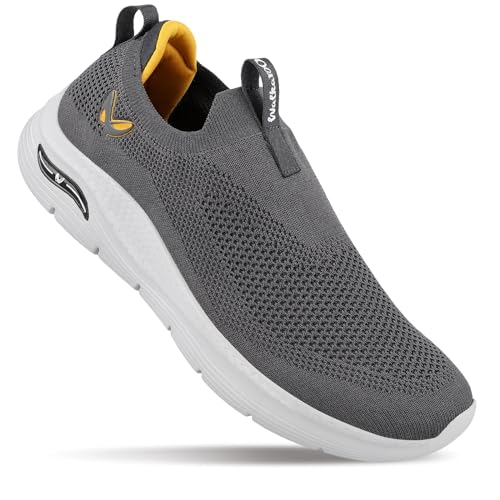 Image of WALKAROO Sports Shoes for Men's|Perfect for Walking,Gym Training and Casual Outfit|Cushioned Insole with EVA Outsole |Breathable Mesh Upper|WS9571
