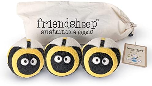 Wool Dryer Balls by Friendsheep...