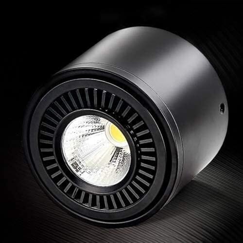 Lámpara de techo LED COB con acabado de aluminio 5