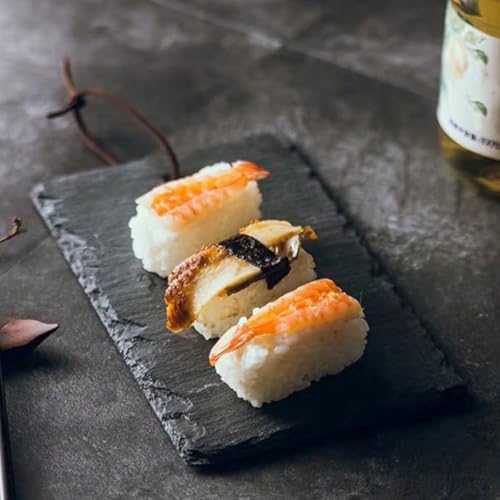 Platos creativos para sushi Luxshiny 25x12 cm 2 unidades miniatura 7