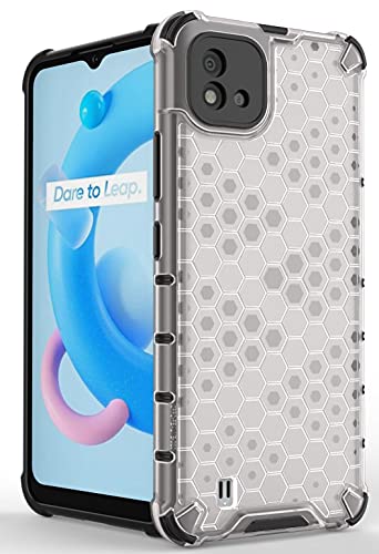 Image of Glasgow Back Case Cover Compatible with Realme Narzo 50i (Stylish Design) -Transparent