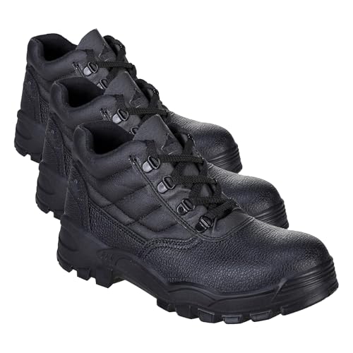 Image of Portwest FW10 Steelite Protector Boot S1P Black, 52 (Pack of 3)