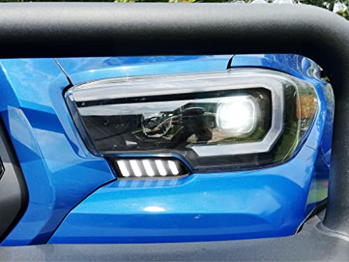 Kit LED DRL Blanco/Ámbar para Toyota Tacoma 2016-2023 miniatura 6