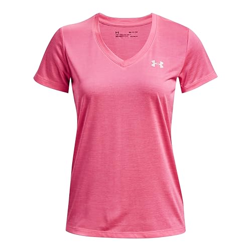 Image of Under Armour Womens Tech V-Neck Twist Short-Sleeve T-Shirt