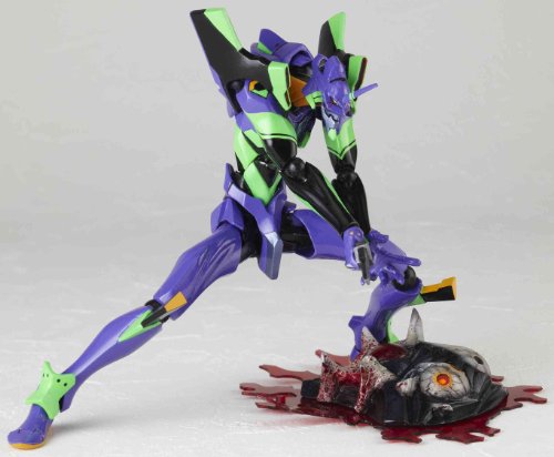 Revoltech Yamaguchi No.100 Evangelion Evolution EVA Unit 01 miniatura 4