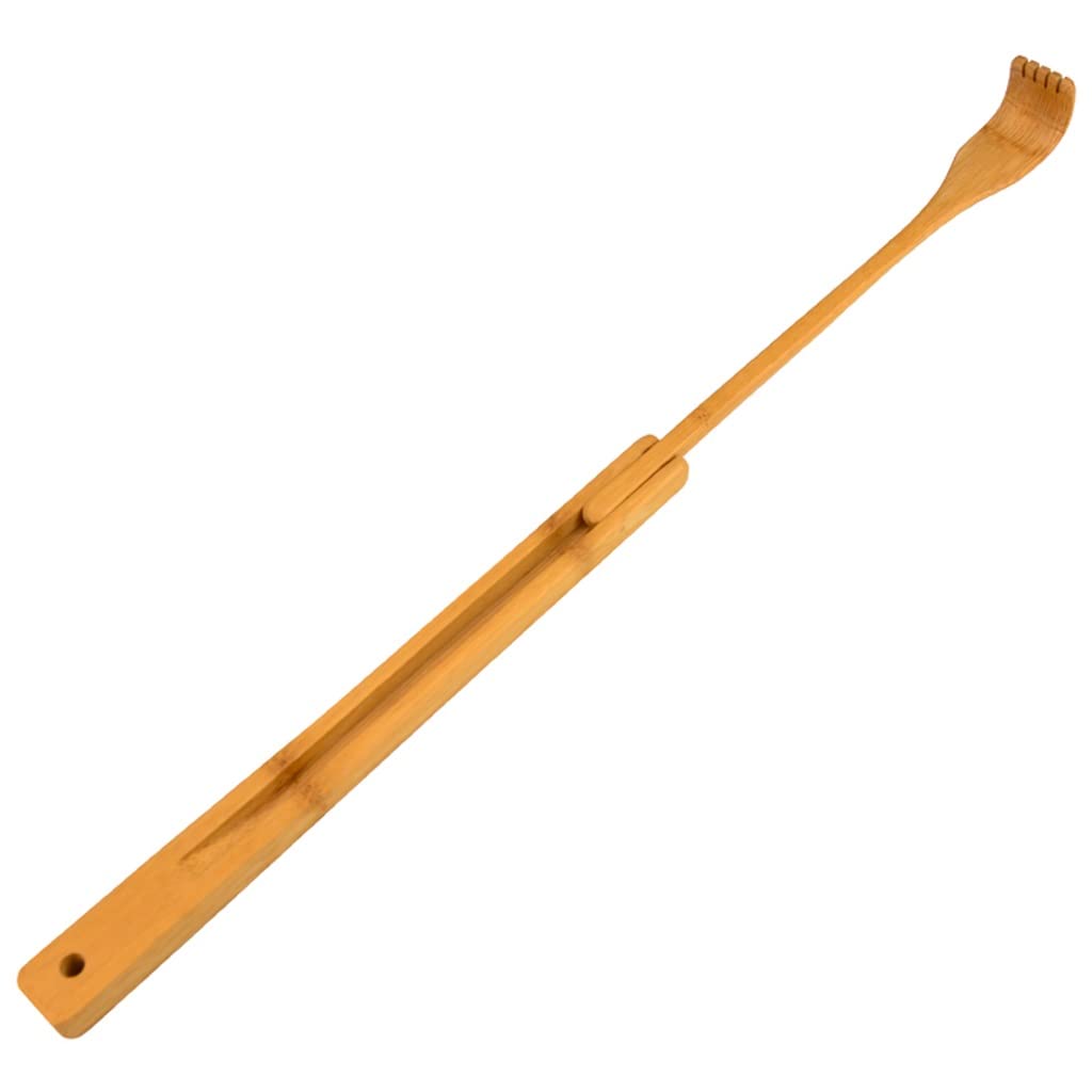 Klappbarer Rückenkratzer Aus Massivholz, Tragbarer Und Praktischer Rückenmassager Gegen Juckreiz Für Senioren, Kompakt Und Langlebig(43.5cm*2)