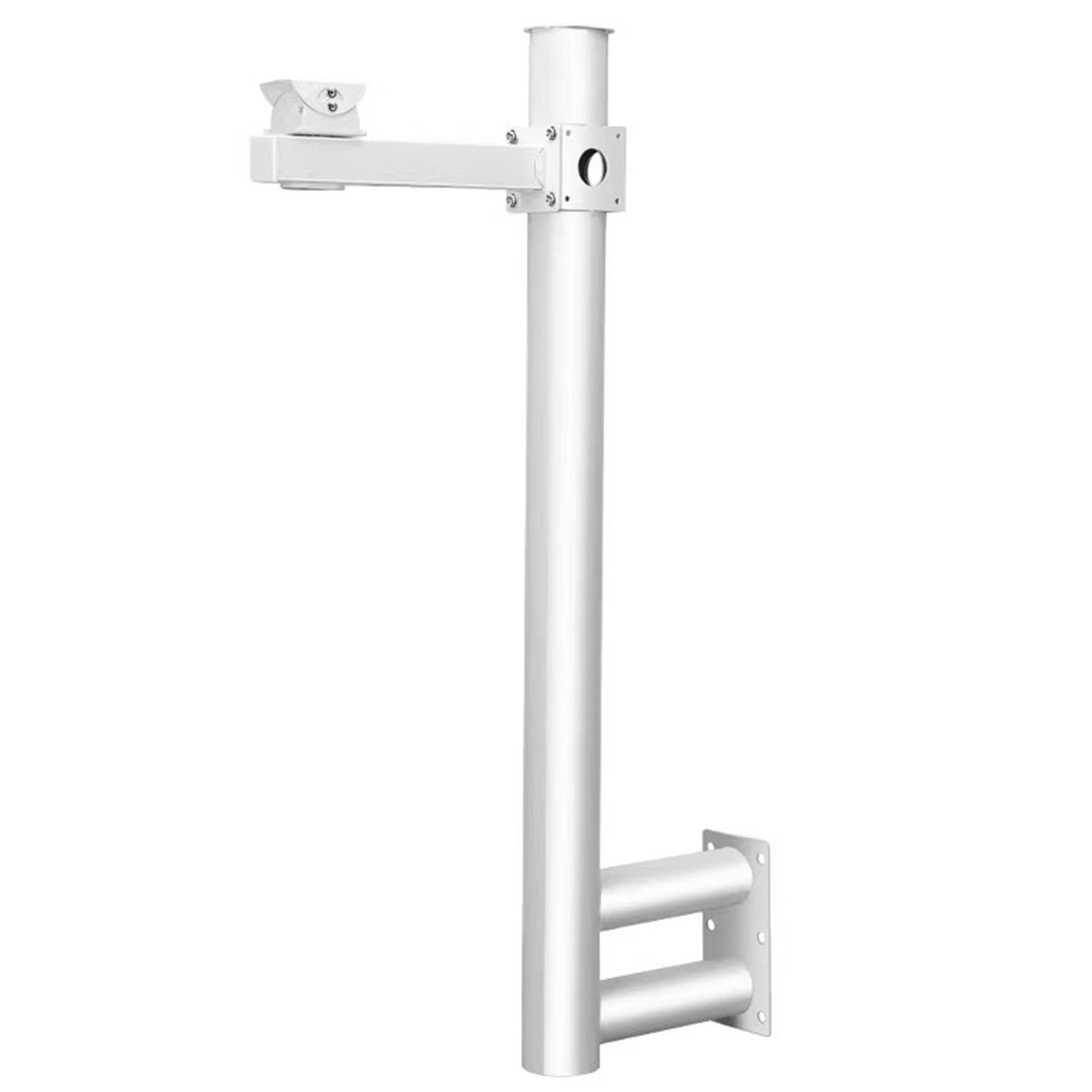 Este Soporte para cámara de vigilancia - Soporte de Brazo Extensor para Poste de CCTV para Exteriores - Soporte de Pared Universal para cámaras de Seguridad