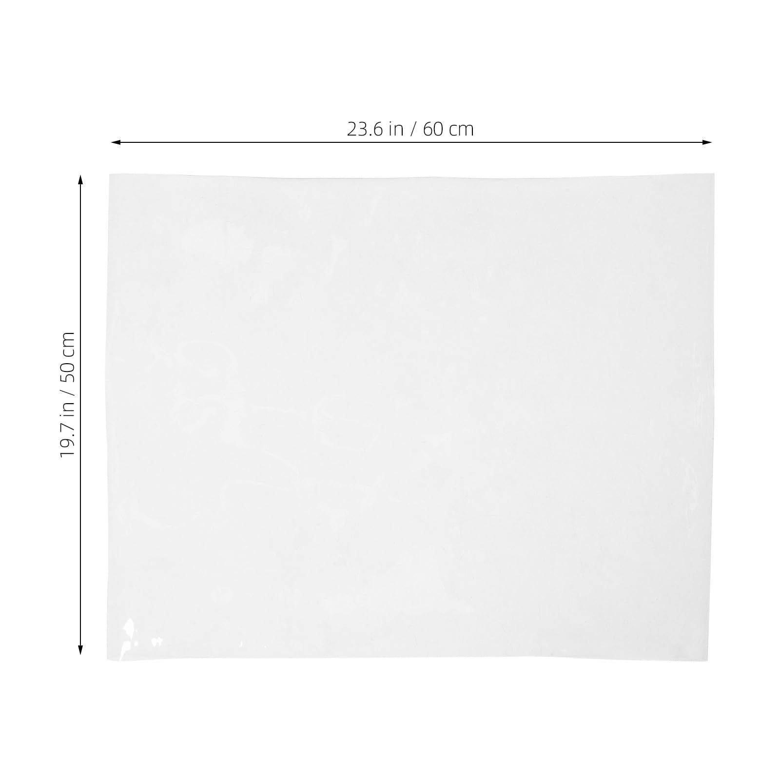 Genérico Funda de Plástico Transparente Almohadilla para SPA y Sofá de Pie y Resistente Material PVC Duradero para Silla de Salón y Camilla de Masaje