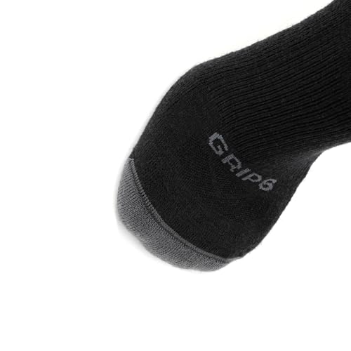 Image of GRIP6 Crew Socks - Merino Wool Socks Made in the USA, Lightweight Wool Hiking Socks, Crew Socks for Men and Women