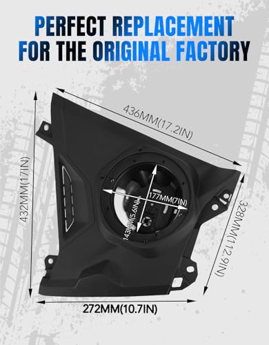 Parlantes frontales para Can Am Maverick R 2024+ miniatura 6