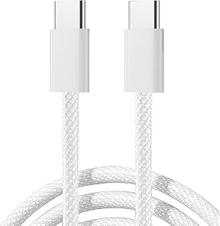 Next Store S-A45 60W Type-C to Type-C Fast Charging Cable – 1M Durable Nylon Braided USB-C Power Cord, High-Speed Data Transfer, Safe PD Charger for Smartphones, Tablets & Laptops