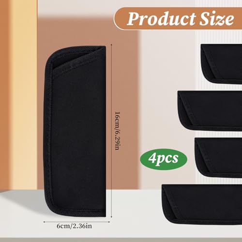 Image of Xthrotsenk 4 Pcs Glasses Case Soft Eyeglass Pouch Sleeve Cover Holder Protective Case for Glasses Travel Sunglasses Sleeve Holder Fabric Spectacle Pouch