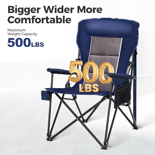 ALPHA CAMP Heavy Duty High Back Camping Chairs の商品画像 3